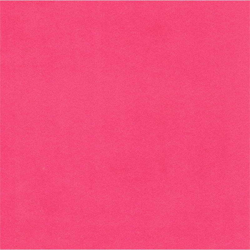 HomePop Modern Wood and Velvet Tufted Ottoman in Deep Pink Finish