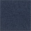 HomePop Round Traditional Wood and Fabric Large Storage Ottoman in Navy Blue