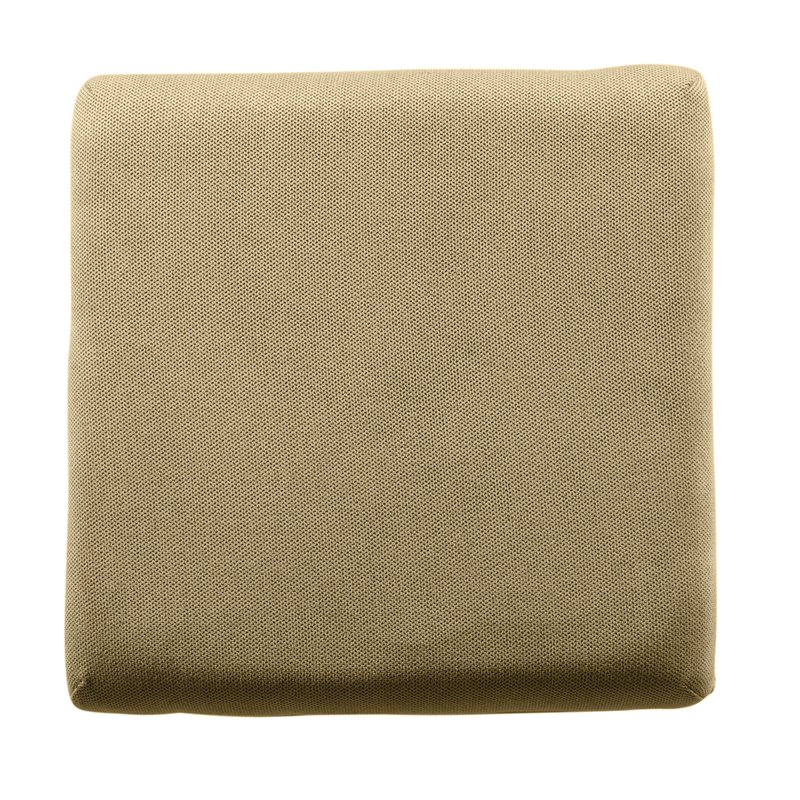 HomePop Cinch Traditional Fabric Storage Ottoman with Nailheads in Brown