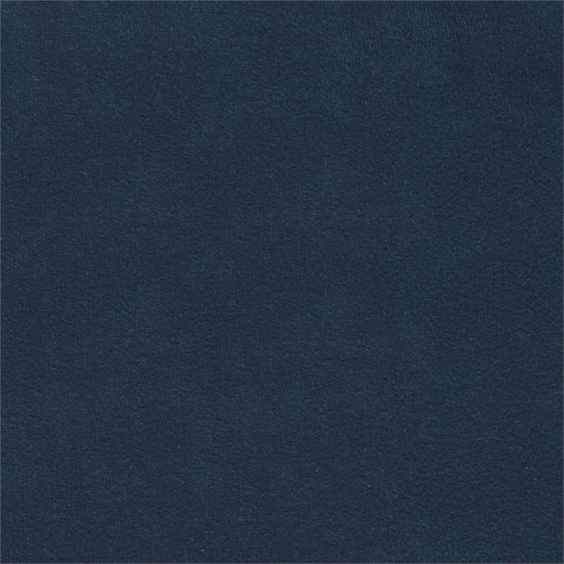 HomePop Traditional Velvet Fabric Storage Bench and Settee in Blue