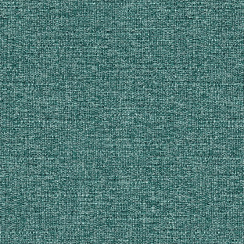 HomePop Boho Transitional Wood and Fabric Storage Ottoman in Teal Blue