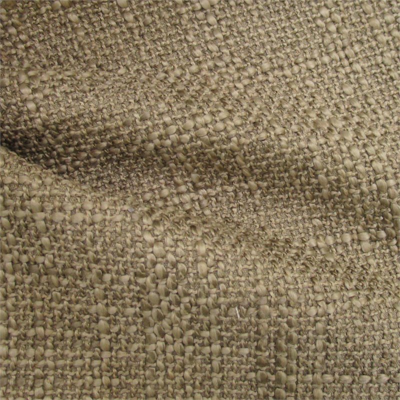 HomePop Traditional Fabric Tufted Large Storage Bench in Natural