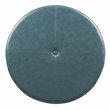 HomePop Transitional Faux Leather Large Storage Ottoman in Blue