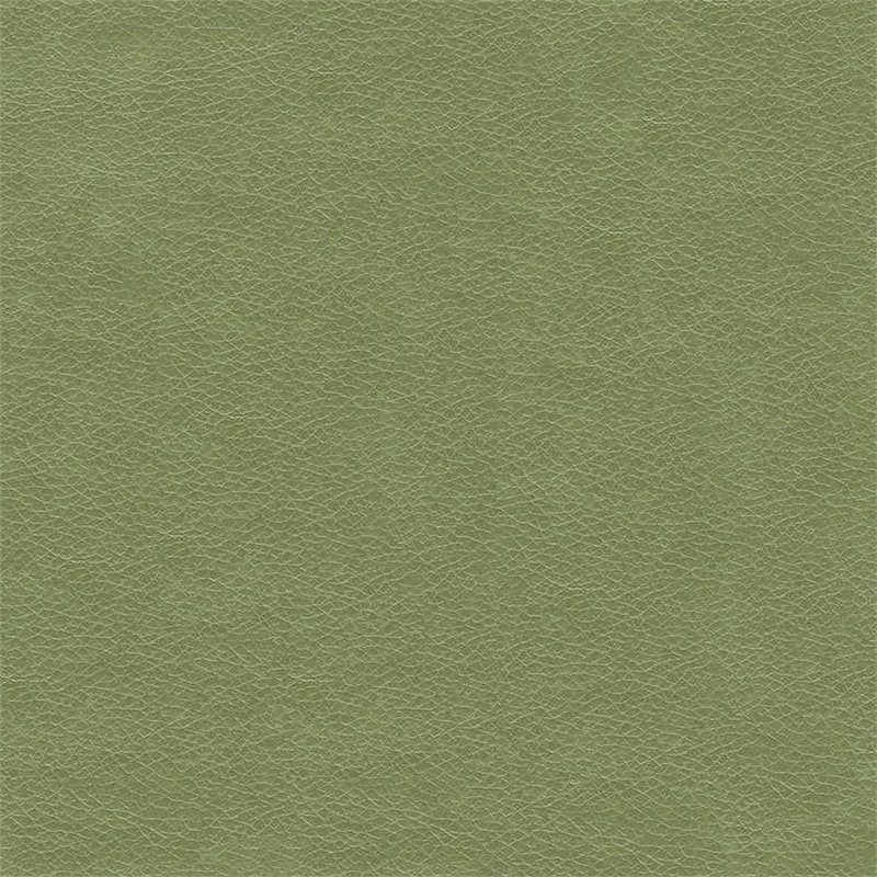 HomePop Transitional Faux Leather Large Storage Ottoman in Green