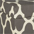 HomePop Transitional Fabric Large Decorative Storage Bench in Geo Gray