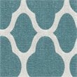 HomePop Transitional Fabric Large Decorative Storage Bench in Teal Blue