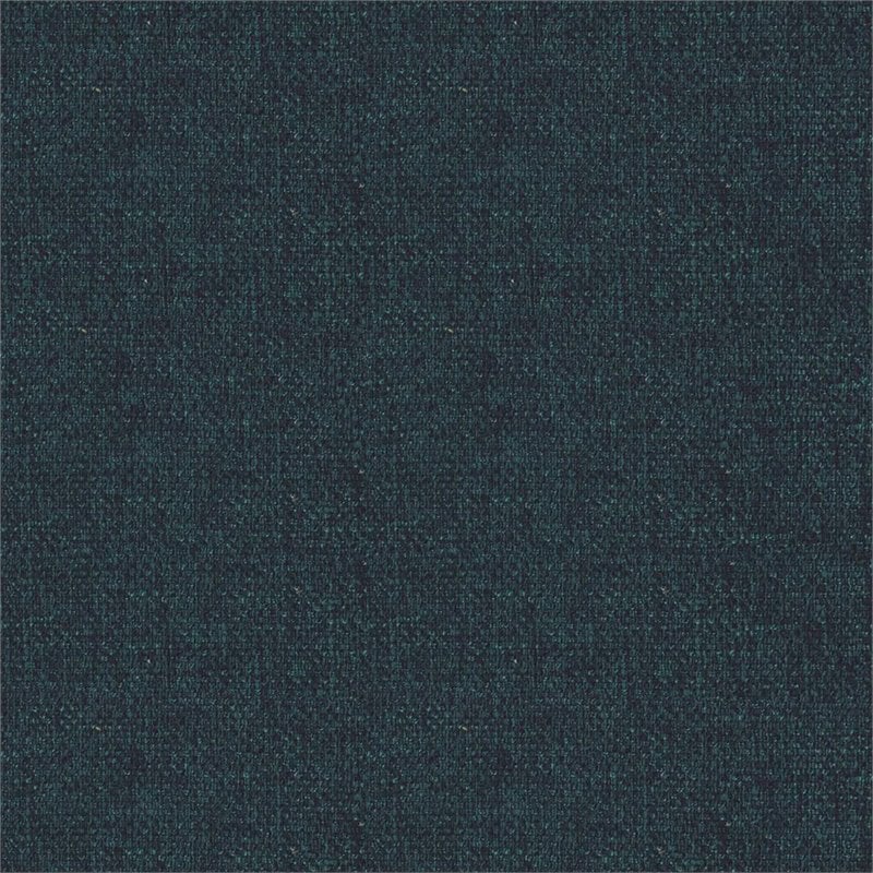 HomePop Transitional Fabric Textured Decorative Storage Bench in Blue