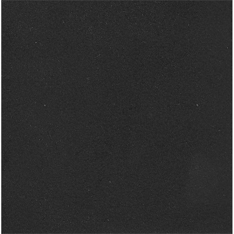 HomePop Tufted Modern Metal and Vegan Faux Leather Bench in Brown/Matte Black