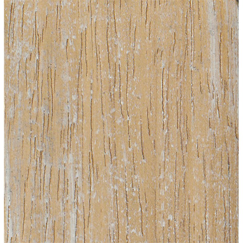 HomePop Round Transitional Faux Sheepskin Fabric Storage Ottoman in Cream