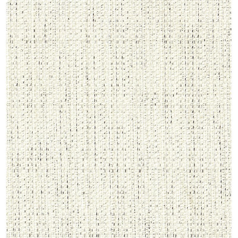 HomePop Modern Fabric Storage Ottoman with Wood Top in Cream