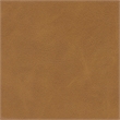 HomePop Round Faux Leather Upholstered Decorative Ottoman in Carmel Brown