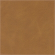 HomePop Modern Faux Leather Decorative Ottoman in Carmel Brown