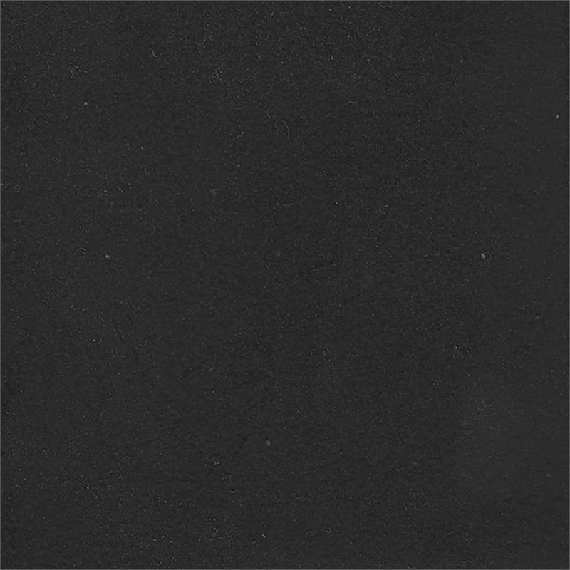 HomePop Modern Faux Leather Decorative Ottoman in Carmel Brown