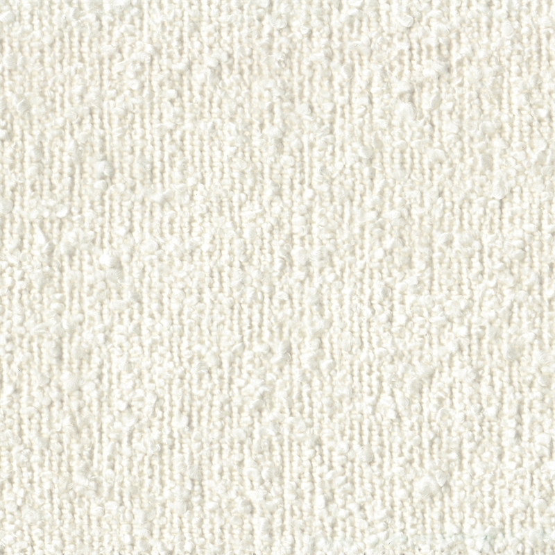 HomePop Round Transitional Fabric Upholstered Storage Ottoman in Cream