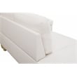 Star Home Living Raphael Sectional Sofa Cream White