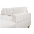 Star Home Living Raphael Sectional Sofa Cream White