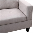 Star Home Living Sofia Sectional Light Gray