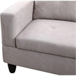 Star Home Living Sofia Sectional Light Gray