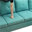 Starhome living La venta 2 piece sectional sofa Ocean Green Material-Flannelette