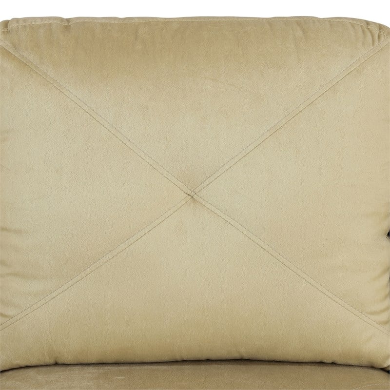 Star Home Living Corp Chris Microfiber Fabric Left Facing Sectional