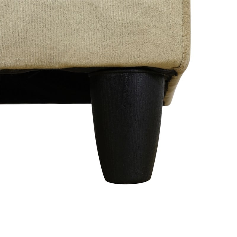 Star Home Living Corp Chris Microfiber Fabric Left Facing Sectional