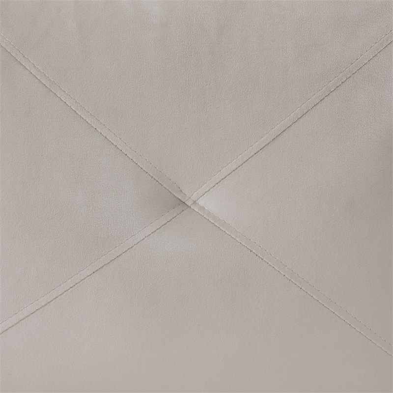 Star Home Living Corp Chris Microfiber Fabric Left Facing Sectional White Color