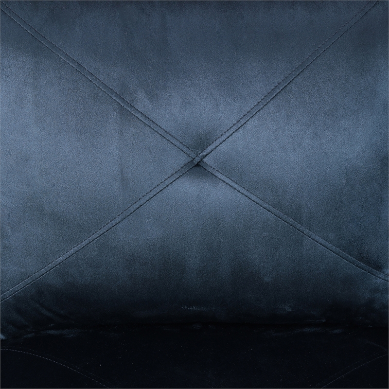 Star Home Living Corp Chris Microfiber Fabric Right Facing Sectional Black