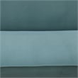 Green Fannel Living Room Sofa bed with Metal Legs