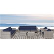 Living Source International 10-Piece Set with Cushions in Navy Blue