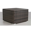 Living Source International 12-Piece Sectional Set w/Cushions in Espresso/Gray