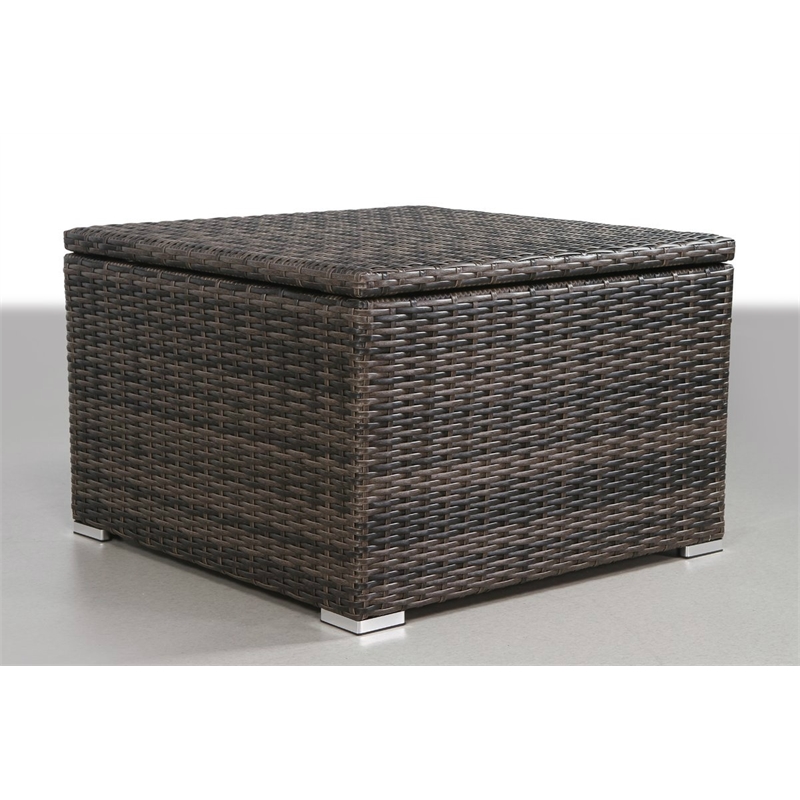 Living Source International 11-Piece Sectional Set with Cushions in Espresso