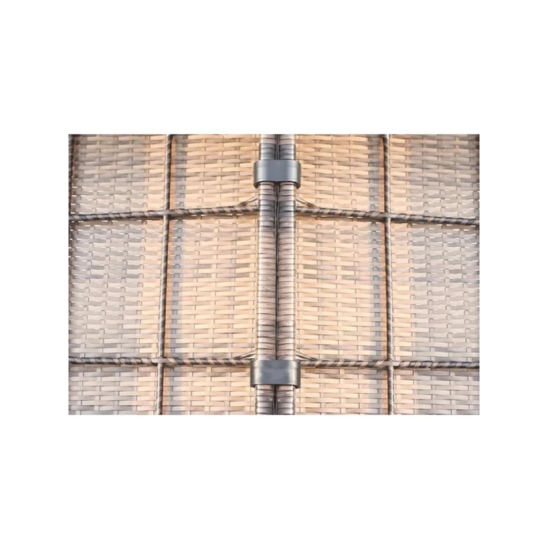 Living Source International 7-Piece Wicker / Rattan Sectional Set in Beige