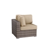 Living Source International 7-Piece Wicker / Rattan Sectional Set in Beige