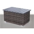 Living Source International 8-Piece Sectional Set w/Plush Cushions in Espresso