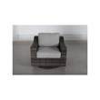 Living Source International 3-Person Wicker / Rattan Seating Group in Brown/Gray