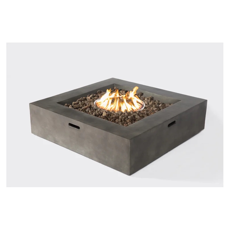 Living Source International 4-Piece Wicker / Rattan Seating Group in Black