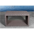 Living Source International Wicker / Rattan 7 Person Seating Group in Gray