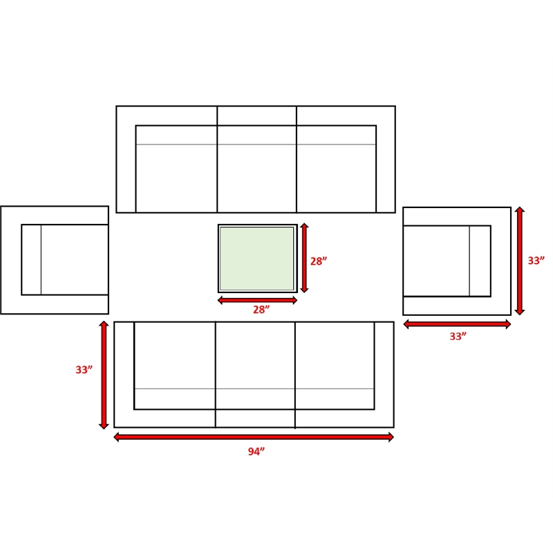 Living Source Wicker / Rattan 8 - Person Seating Group w/Cushions in Brown/Beige