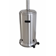 Living Source International Stainless Steel 46000 BTUs Patio Heater in Silver