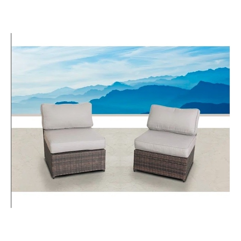 Living Source International Aviara Patio Chair with Cushions