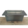 Living Source International 24'' H Steel Propane Outdoor Fire Pit Table with Lid
