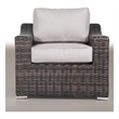 LSI Rattan Wicker 6 - Person Seating Group with Cushions