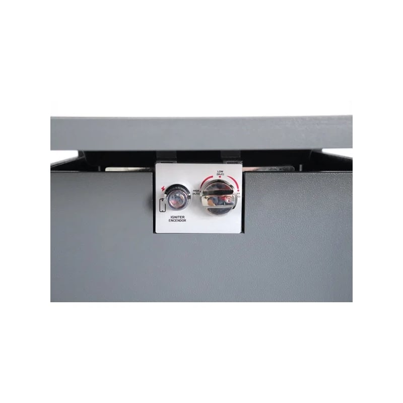 LSI 25'' H x 30'' W Steel Outdoor Fire Pit