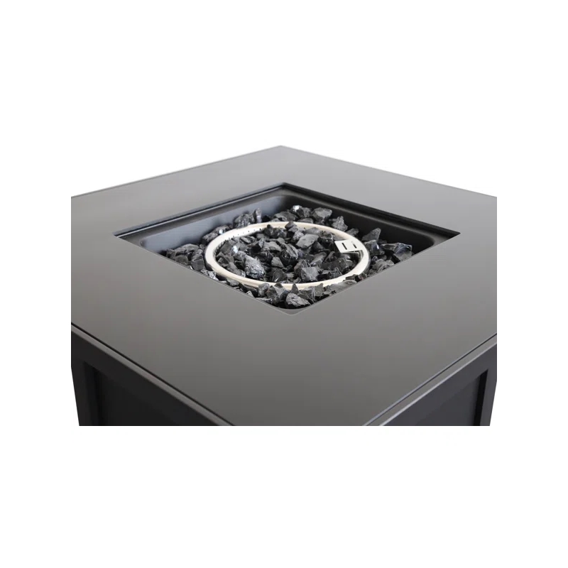 LSI 25'' H x 30'' W Steel Outdoor Fire Pit