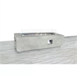 Living Source International Reinforced Concrete Outdoor Fire Pit Table