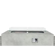 Living Source International Reinforced Concrete Outdoor Fire Pit Table