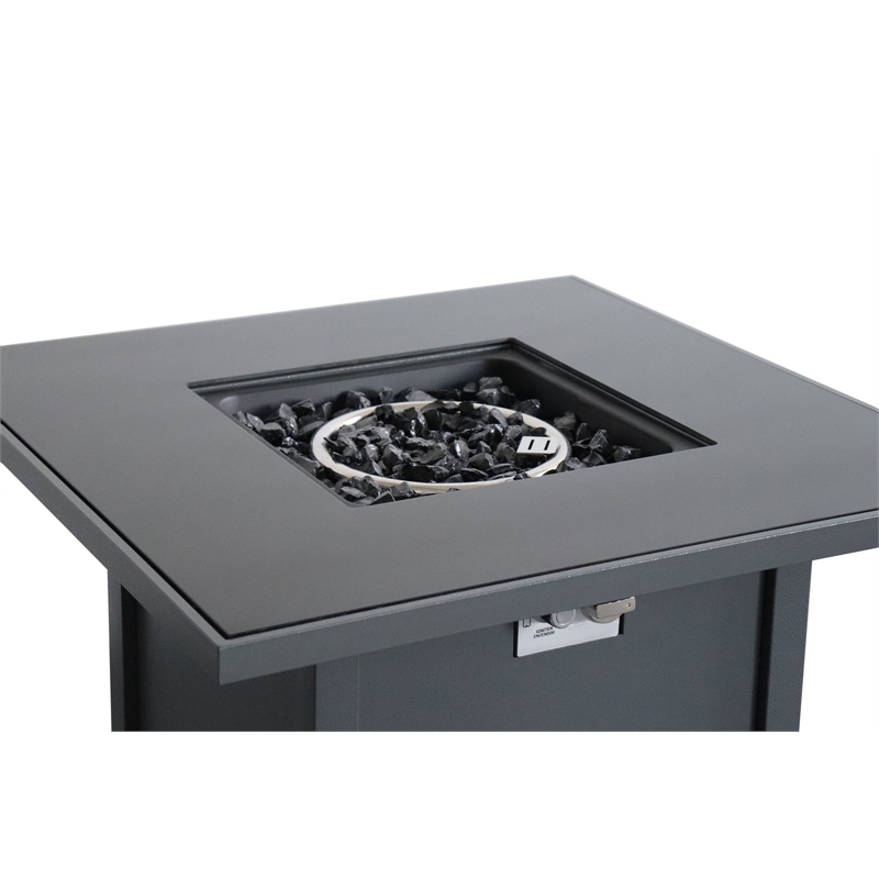 Living Source International  25'' H x 30'' W Steel Outdoor Fire Pit