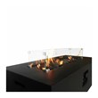 Living Source International Reinforced Concrete Outdoor Fire Pit Table
