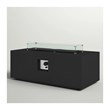 Living Source International Reinforced Concrete Outdoor Fire Pit Table