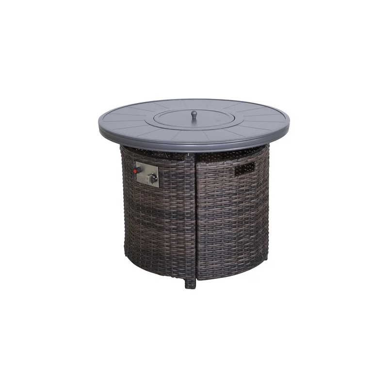 Living Source High-Density Polyethylene Wicker 2 - Person Seating Group Cushions